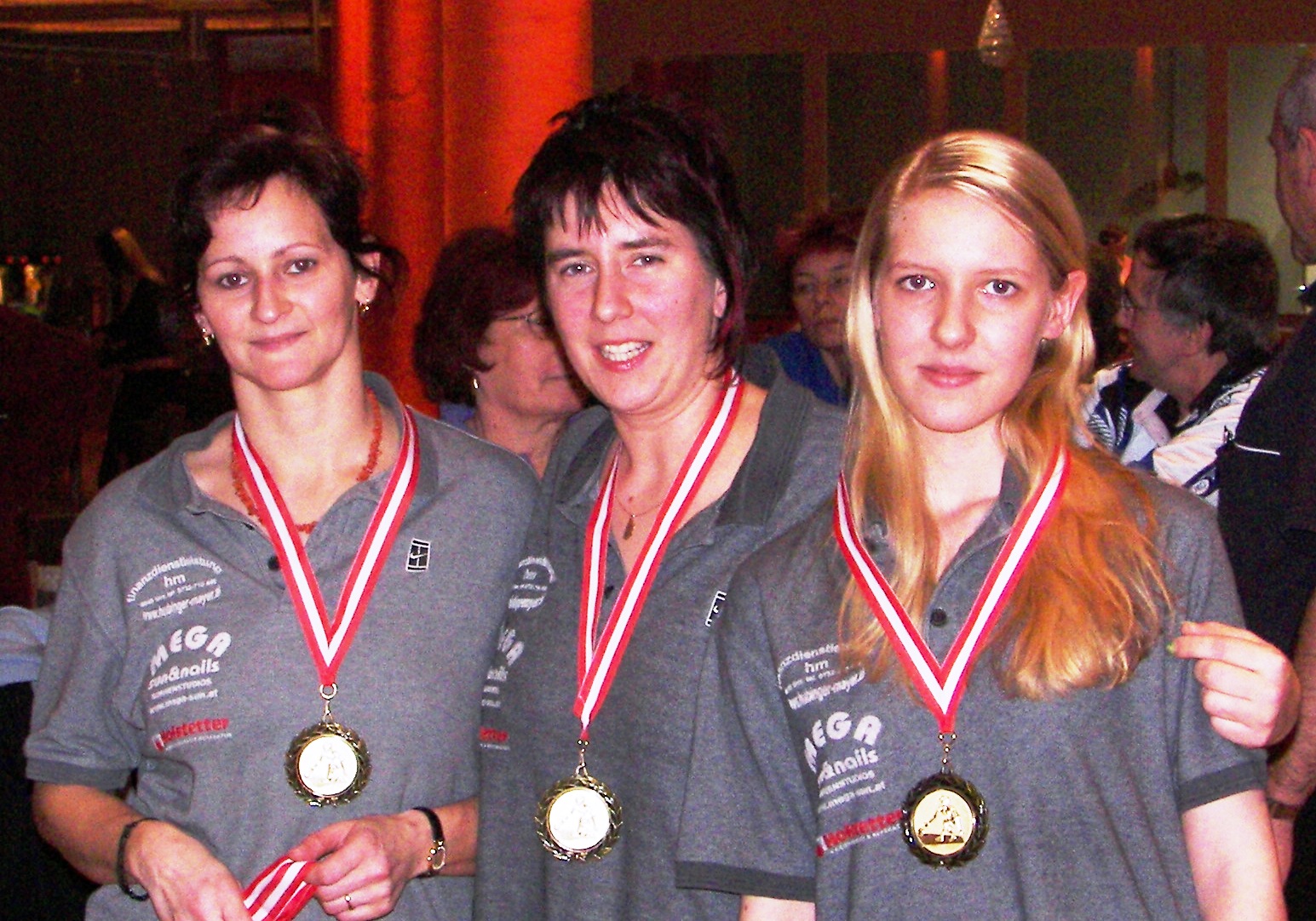 v. l.: Karin, Doris, Julia