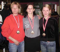 v. l.: Gerti, Karin, Julia